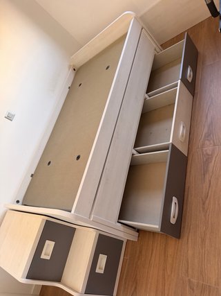 Estructura cama junior con cajones