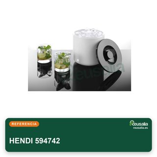 HENDI Cubitera doble pared para hielo
