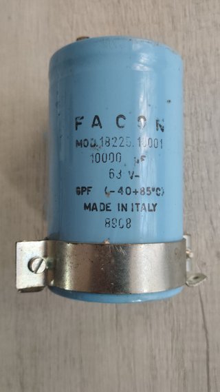 Condensatore Elettrolitico Facon 10000uF 63V