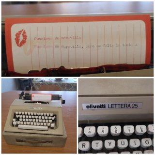 2 Máquinas de Escribir Olivetti y Hermes