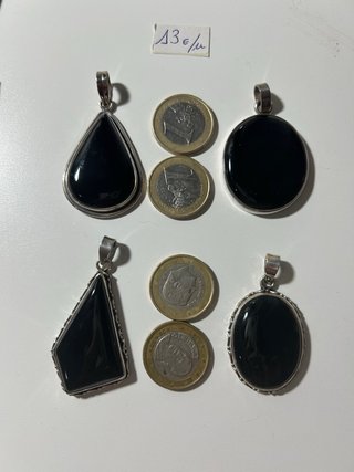 Colgante Plata y piedra