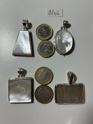 Colgante Plata y piedra