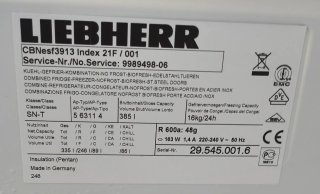 Accesorios Frigorífico LIEBHERR CBNesf3913