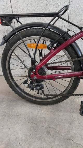 Bicicleta plegable Btwin Decathlon