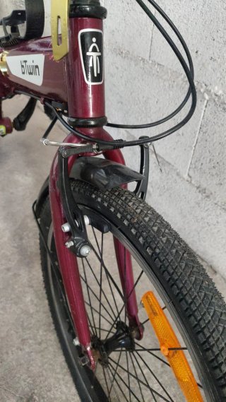 Bicicleta plegable Btwin Decathlon