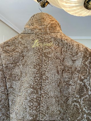 Abrigo Desigual estampado animal print