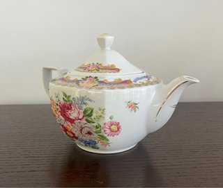 Bule Limoges Decorativo Floral (vintage)