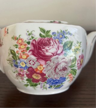 Bule Limoges Decorativo Floral (vintage)