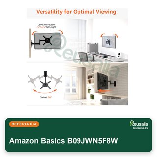 Amazon Basics soporte TV pared B09JWN5F8W