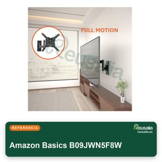 Amazon Basics soporte TV pared B09JWN5F8W