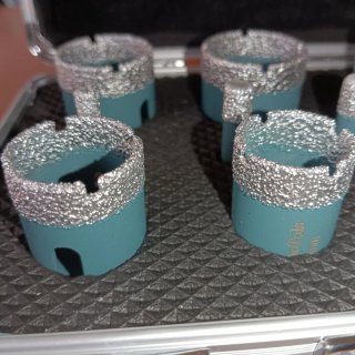 Juego Brocas Diamantadas Cerámica