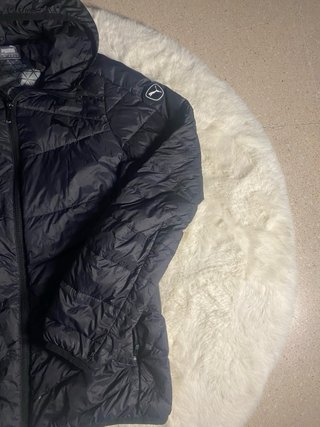 Chaqueta Puffer Negra Puma Talla M