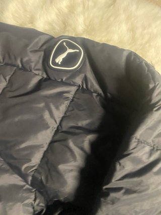 Chaqueta Puffer Negra Puma Talla M