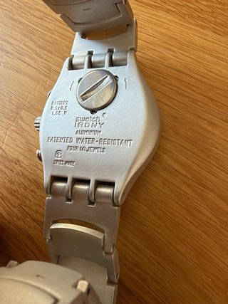 Swatch Irony Chrono Alluminio Funzionante