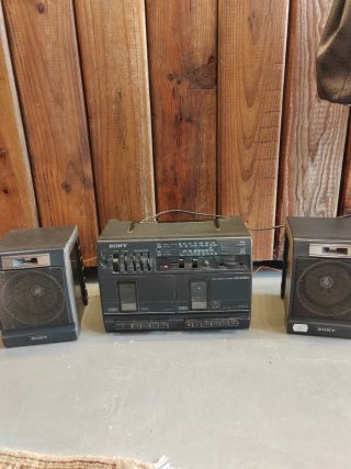 Radio Cassette Sony CFS-W350L Vintage