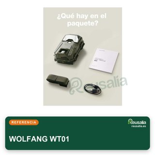- WOLFANG WT01 cámara caza 48MP 4K IP66