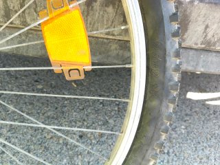 Llanta y cubierta de bicicleta #26x2.15
