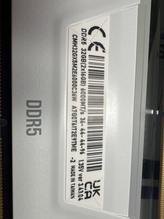 Corsair Vengeance DDR5 32GB RAM