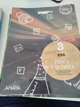 Física y Química tercero eso