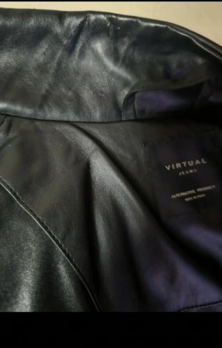 Chaqueta efecto piel Virtual Jeans Talla M