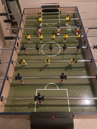 Mesa de futbolín multijuegos