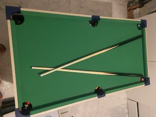 Mesa de futbolín multijuegos