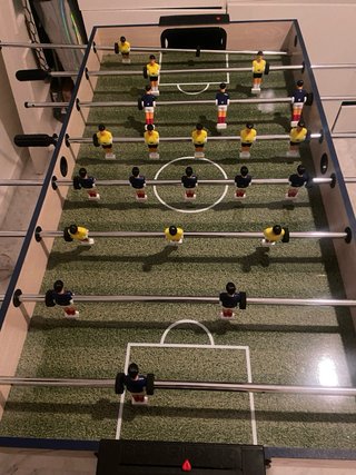 Mesa de futbolín multijuegos