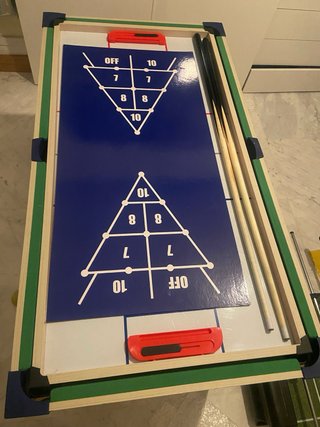 Mesa de futbolín multijuegos