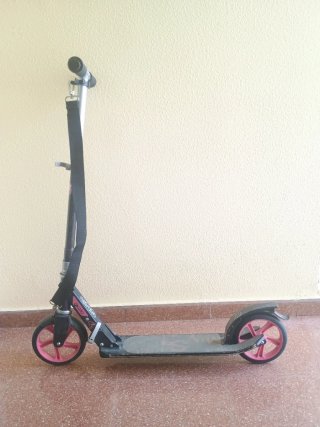 Patinete Oxelo Plegable Rosa y Negro