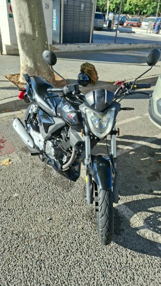 Moto Ride Zento 125 Negra