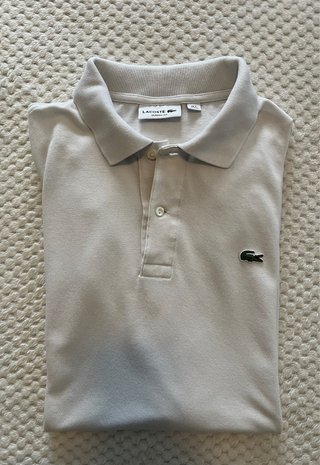 Polo Lacoste Blanco