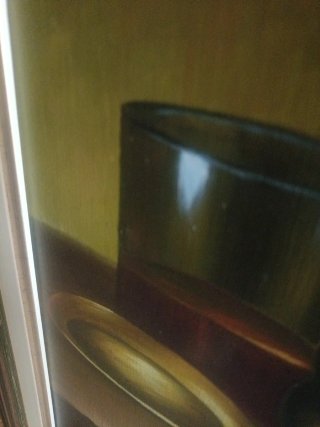 Pintura al óleo Bodegón