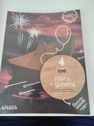 Física y química cuarto eso