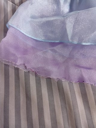 Disfraz Sirena Morado y Turquesa