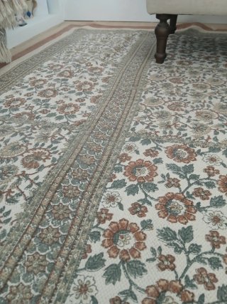 Alfombra Zara Home 160x230cm Beige Multicolor