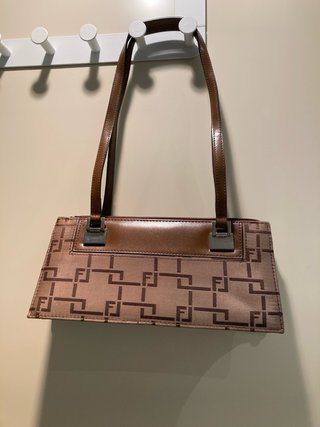 Bolso tela pequeño estampado Fendi