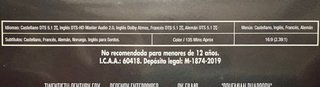 Pelicula Blu-ray Bohemian Rhapsody Queen castellan