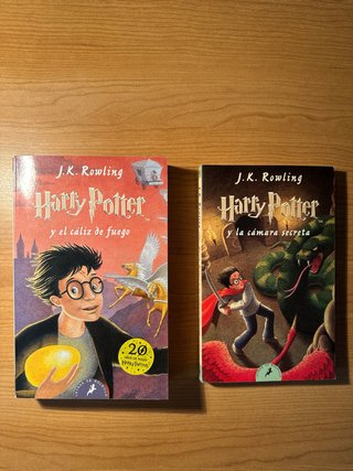 Pack Harry Potter: Cáliz de Fuego + Cámara Secret