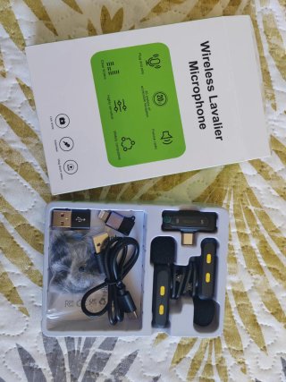 Micrófono Lavalier Inalámbrico para Vídeos