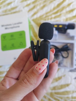 Micrófono Lavalier Inalámbrico para Vídeos