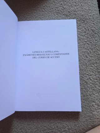 Lengua Castellana: Exámenes resueltos y comenta...
