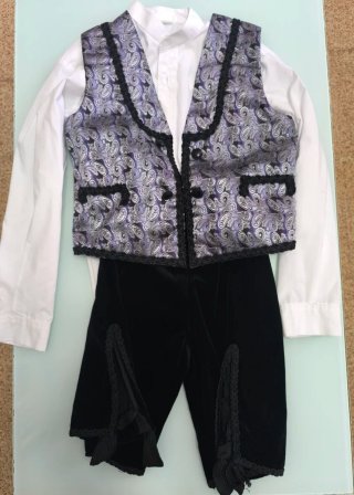 Traje Regional Niño para ofrenda Pilar