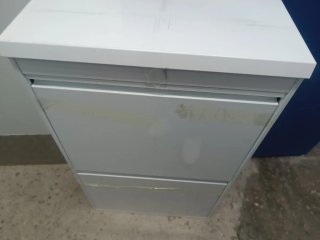 Armario Cubos Reciclaje Blanco