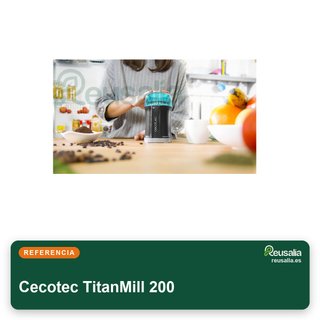 - Cecotec TitanMill 200 molinillo café compacto