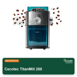 - Cecotec TitanMill 200 molinillo café compacto