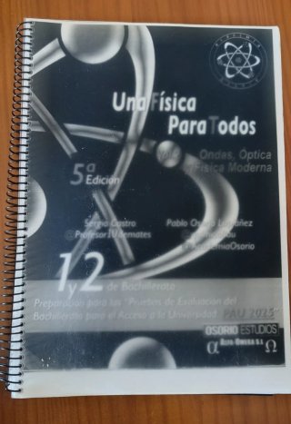 Física 2 bachillerato