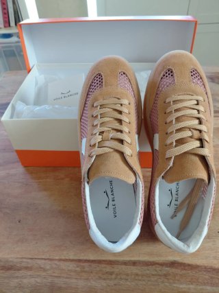 Zapatillas mujer Voile Blanche Ines Mesh Rosa