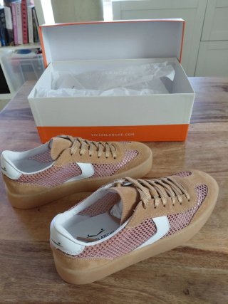 Zapatillas mujer Voile Blanche Ines Mesh Rosa