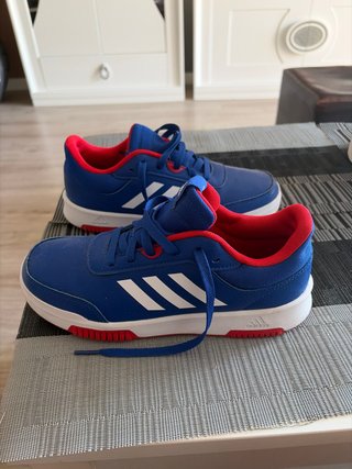 Zapatillas Adidas niño azul y rojo