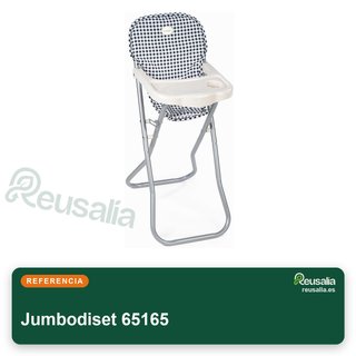Jumbodiset 65165 La Nina trona muñecas plegable